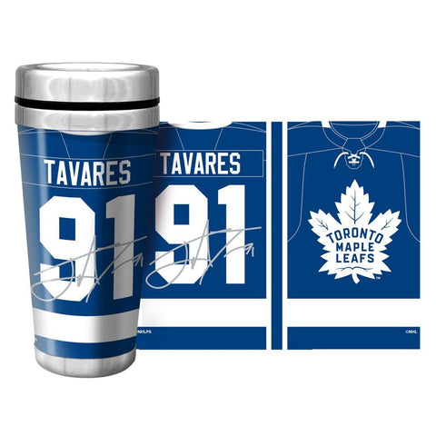 NHLPA Toronto Maple Leafs 16oz. Travel Mug Full Wrap - Tavares