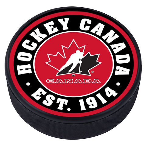 Team Canada Puck - Textured Established