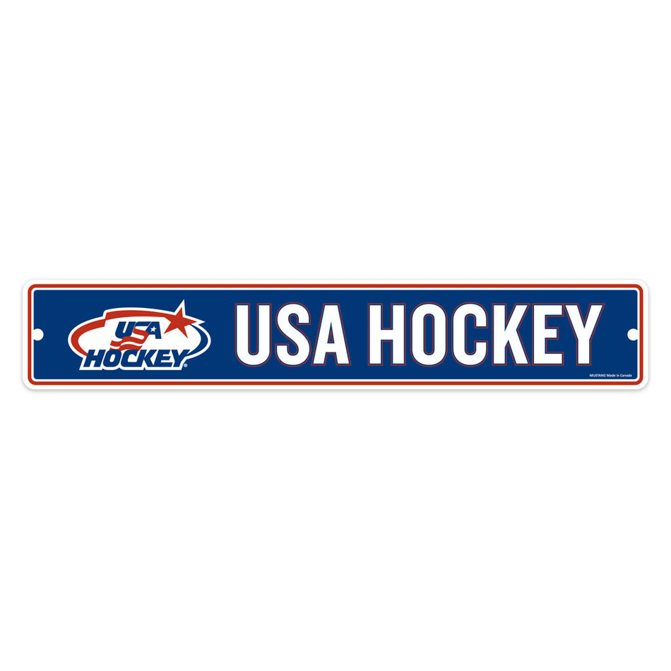 3" x 20" Sign | USA Hockey | Street